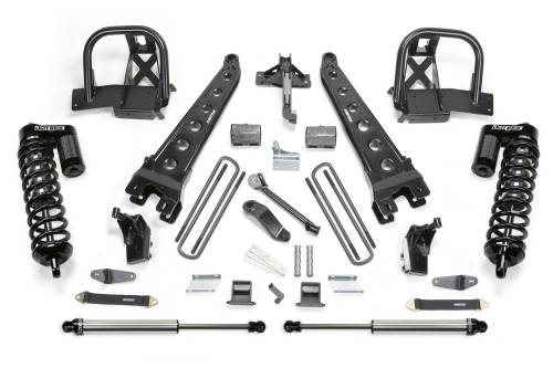Fabtech Motorsports - FTSK2137DL | Fabtech 6 Inch Radius Arm System With DLSS Coilovers and Rear Shocks (2011-2016 F250 Super Duty 4WD)
