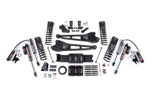 BDS Suspension - BDS1681FPE | BDS Suspension 5.5 Inch Lift Kit With Radius Arm For Dodge Ram 2500 4WD | Gas | Fox 2.5 Performance Elite Shocks