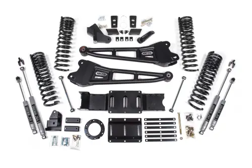 BDS Suspension - BDS1681H | BDS Suspension 5.5 Inch Lift Kit With Radius Arm For Dodge Ram 2500 4WD | Gas | NX2 Nitro Series Shocks