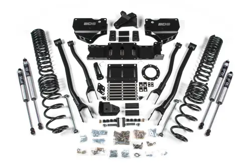 BDS Suspension - BDS1689FS | BDS Suspension 5.5 Inch Lift Kit With 4-Link For Dodge Ram 2500 Truck 4WD | Gas | Fox 2.0 Performance Series Shocks