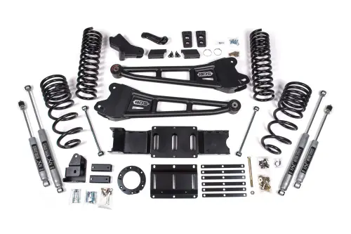 BDS Suspension - BDS1699H | BDS Suspension 4 Inch Lift Kit With Radius Arm For Ram 2500 4WD | Gas | NX2 Nitro Series Shocks