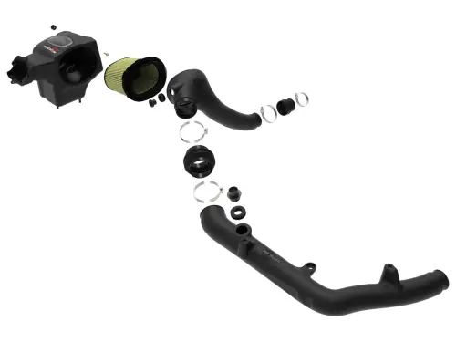 Afe - Advance Flow Engineering - 50-70081G | AFE Power Momentum GT Cold Air Intake System w/ Pro GUARD 7 Filter 2021-2024 Bronco V6-2.7L (tt)