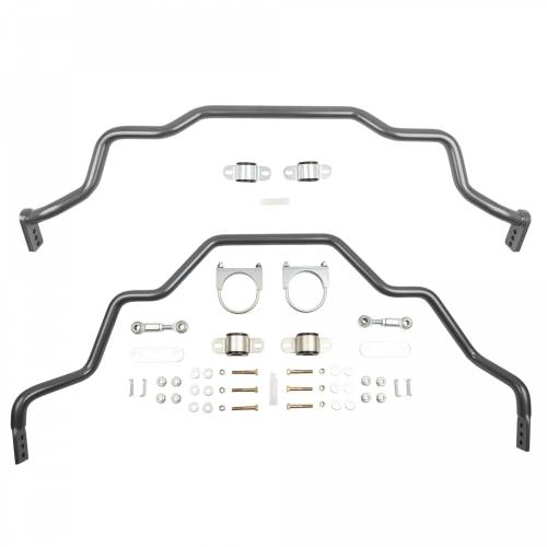 Belltech - 9928 | Belltech Front and Rear Sway Bar Set w/ Hardware (2019-2026 Silverado, Sierra 1500 2WD)