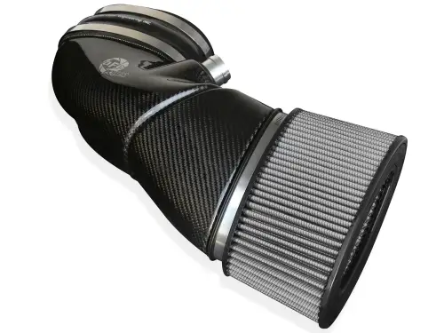Afe - Advance Flow Engineering - 51-31662-C | AFE Power Black Series Stage-2 Carbon Fiber Cold Air Intake System w/ Pro DRY S Filter 2008-2013 M3 (E90/92/93) V8-4.0L S65