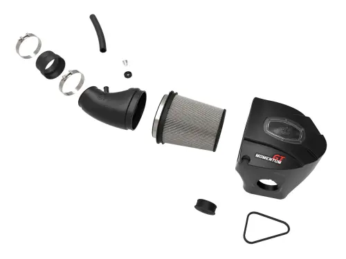 Afe - Advance Flow Engineering - 51-72203 | AFE Power Momentum GT Cold Air Intake System w/ Pro DRY S Filter 2011-2023 Challenger, Charger, Chrysler 300 SRT8, SRT V8-6.4L HEMI