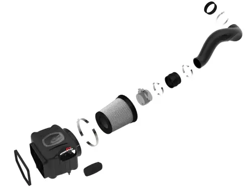 Afe - Advance Flow Engineering - 51-74101 | AFE Power Momentum GT Cold Air Intake System w/ Pro DRY S Filter 1999-2007 Silverado, Sierra 1500, Suburban, Tahoe, Yukon V8-4.8/5.3/6.0L (GMT800)