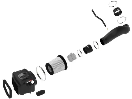 Afe - Advance Flow Engineering - 51-74102 | AFE Power Momentum GT Cold Air Intake System w/ Pro DRY S Filter 2007-2008 Silverado, Sierra 1500, Suburban, Tahoe, Yukon V8-4.8L/5.3L/6.0L/6.2L (GMT900)