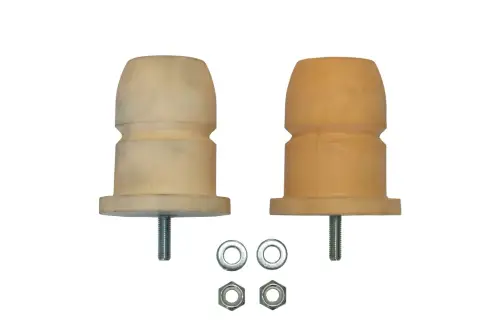 Van Compass - 1056 | Van Compass Bump Buddies Front Jounce Stops For Mercedes-Benz Sprinter 2500 / 3500 2WD | 500LBS Rate / Less Than 4000LBS Front Axle Weight | Pair