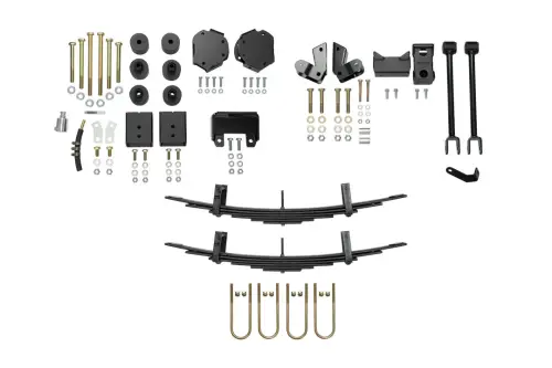 Van Compass - 7035 | Van Compass Striker Complete 2 Inch Lift Kit For Mercedes-Benz Sprinter 2500 4WD | Single Rear Wheel