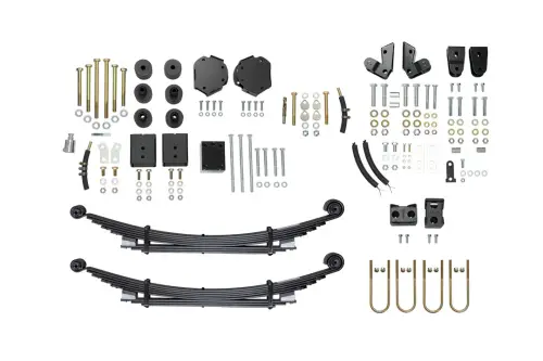 Van Compass - 7224-OPTI | Van Compass Striker Complete 2 Inch Lift Kit For Mercedes-Benz Sprinter 3500 AWD | Dual Rear Wheel