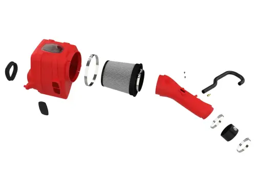 Afe - Advance Flow Engineering - 51-76003-R | AFE Power Momentum GT Cold Air Intake System Red w/ Pro DRY S Filter 2007-2021 Tundra V8-5.7L