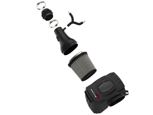 Afe - Advance Flow Engineering - 51-76108 | AFE Power Momentum GT Cold Air Intake System w/ Pro DRY S Filter 2017-2024 Titan V8-5.6L