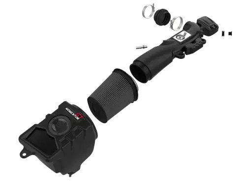Afe - Advance Flow Engineering - 51-76217 | AFE Power Momentum GT Cold Air Intake System w/ Pro DRY S Filter 2018-2024 Wrangler JL, Gladiator V6-3.6L