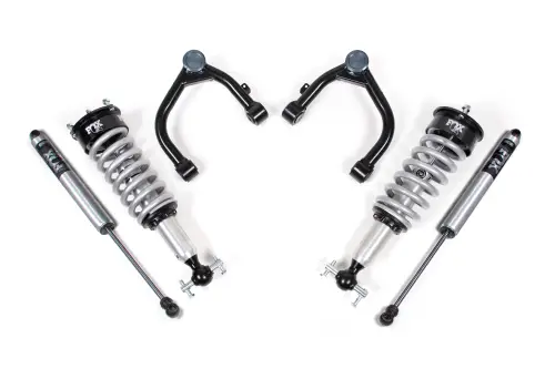 BDS Suspension - BDS770FSL | BDS Suspension 2 Inch Leveling Kit With Fox Coilover Upgrade For Chevrolet Silverado / GMC Sierra 1500 4WD | Front Fox 2.0 Performance Series Shocks