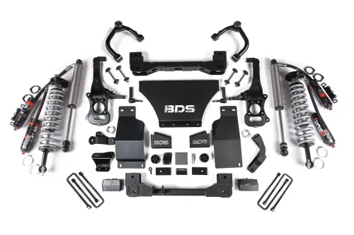 BDS Suspension - BDS782FPE | BDS Suspension 6 Inch Lift Kit With Fox 2.5 Performance Elite Coil Over For Chevrolet Silverado / GMC Sierra 1500 4WD Gas | Rear Fox 2.5 Performance Elite Shocks