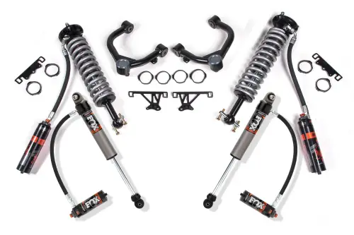 BDS Suspension - BDS790FDSC | BDS Suspension No Lift Kit With Fox 2.5 Performance Elite Coil Over For Chevrolet Silverado Trail Boss / GMC Sierra AT4 1500 4WD