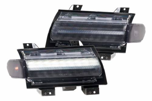 Morimoto - LF513.2 | Morimoto XB LED Fender Lights For Jeep Wrangler JL / Gladiator JT | Smoked