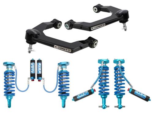 Cognito Motorsports - 510-P1237 | Cognito 3 Inch Elite Leveling Kit With King 2.5 Shocks (Suburban, Tahoe, Yukon | Non-Air)