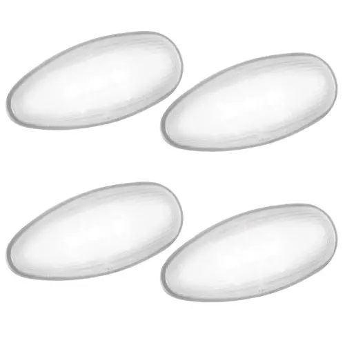 Recon Truck Accessories - 264133WHCL |ÊRecon Dually Fender Lenses (4-Piece Set) w/ 4 White LED Lights in Clear (1999-2014 Silverado, Sierra 3500)