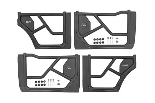 Rough Country - 10658 | Rough Country Tubular Doors 4 Door | Ford Bronco 4WD (2021-2025)