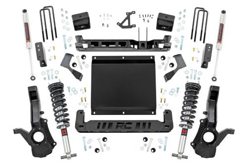 Rough Country - 13340 | Rough Country 6 Inch Lift Kit For Chevrolet Colorado / GMC Canyon 4WD | M1 Struts With M1 Rear Shocks