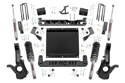 Rough Country - 13231 | Rough Country 4 Inch Lift Kit For Chevrolet Colorado / GMC Canyon 4WD | N3 Struts With N3 Rear Shocks