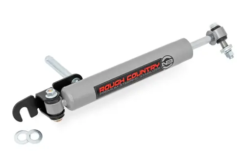 Rough Country - 8730130 | Rough Country N3 Steering Stabilizer Chevrolet Silverado / GMC Sierra 2500 HD & 3500 HD
