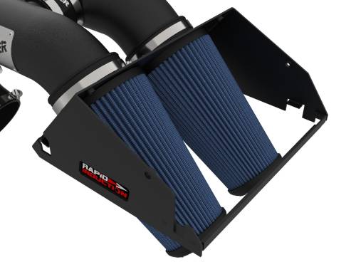 Afe - Advance Flow Engineering - 52-10015R | AFE Power Rapid Induction Col Air Intake System w/ Pro 5R Filter 2021-2024 Raptor V6-3.5L (tt)