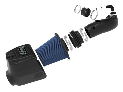 Afe - Advance Flow Engineering - 53-10016R | AFE Power Quantum Cold Air Intake System w/ Pro 5R Filter 2008-2010 F250, F350 Super Duty V8-6.4L (td)