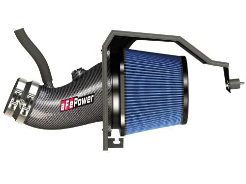 Afe - Advance Flow Engineering - 54-12172-C | AFE Power Track Series Stage-2 Carbon Fiber Intake System w/ Pro 5R Filter 2011-2023 Challenger, Charger,  Chrysler 300 SRT8, SRT V8-6.4L HEMI