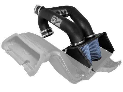 Afe - Advance Flow Engineering - 54-12642-1B | AFE Power Magnum Force Stage-2 Cold Air Intake System w/ Pro 5R Filter 2015-2024 F150 Pickup V6-2.7L (tt), 2015-2016 F150 Pickup V6-3.5L (tt)