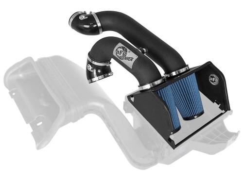 Afe - Advance Flow Engineering - 54-22642-B | AFE Power Magnum Force Stage-2 Cold Air Intake System w/ Pro 5R Filter 2015-2024 F150 Pickup V6-2.7L (tt), 2015-2016 F150 Pickup V6-3.5L (tt)