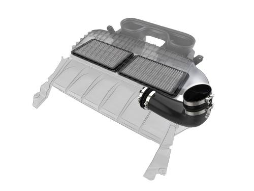 Afe - Advance Flow Engineering - 55-10014DC | AFE Power Super Stock Carbon Fiber Induction System w/ Pro DRY S Filter 2021-2024 Ram 1500 TRX V8-6.2L (sc)