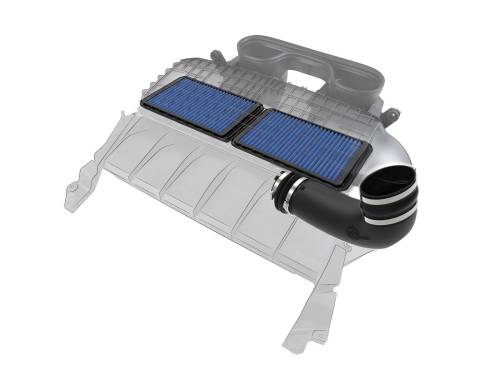 Afe - Advance Flow Engineering - 55-10014R | AFE Power Super Stock Induction System w/ Pro 5R Filter 2021-2024 Ram 1500 TRX V8-6.2L (sc)