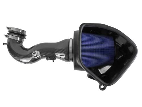 Afe - Advance Flow Engineering - 57-10015R | AFE Power Track Series Stage-2 Carbon Fiber Intake System w/ Pro 5R Filter 2019-2024 Silverado, Sierra 1500, Suburban, Tahoe, Yukon V8-5.3/6.2L