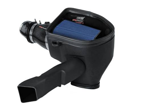 Afe - Advance Flow Engineering - 57-10027R | AFE Power Track Series Stage-2 Carbon Fiber Intake System w/ Pro 5R Filter 2021-2023 Charger SRT Hellcat Redeye V8-6.2L (sc)