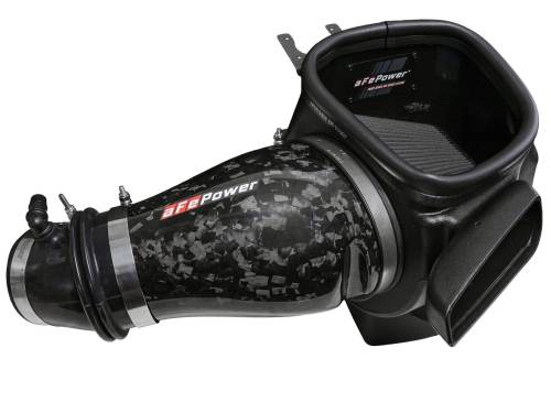 Afe - Advance Flow Engineering - 57-10028K | AFE Power Track Series Stage-2 Carbon Fiber Intake System w/ Pro 5R Filter Black 2021-2024 Durango SRT Hellcat V8-6.2L (sc)