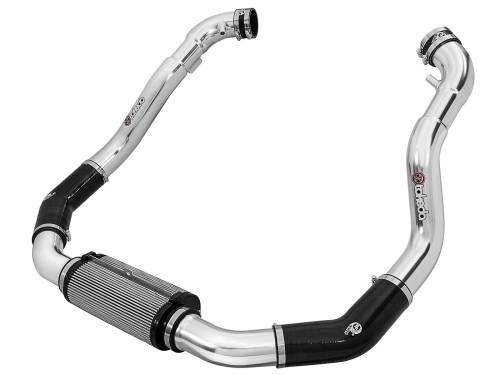 Afe - Advance Flow Engineering - TA-3017P | Takeda Stage-2 Cold Air Intake System w/ Pro DRY S Filter Polished 2009-2020 370Z V6-3.7L