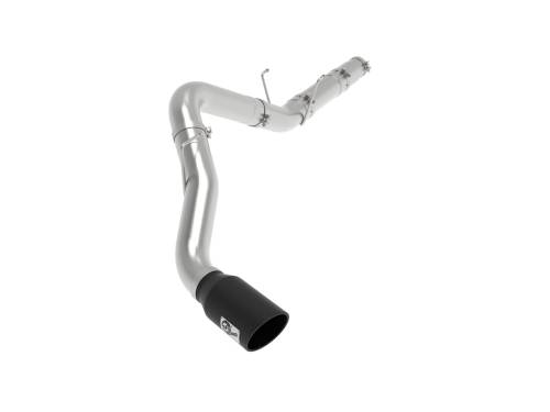 Afe - Advance Flow Engineering - 49-02078-B | aFe Power ATLAS 5 Inch Aluminized Steel DPF-Back Exhaust System For RAM Diesel Trucks 19-26 L6-6.7L (td) | Black Tip