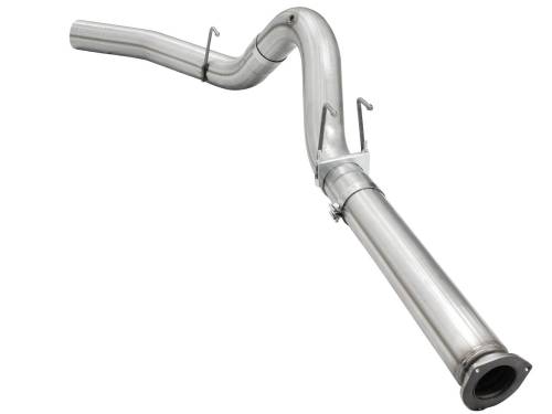 Afe - Advance Flow Engineering - 49-03064 | AFE Power ATLAS 5 IN Aluminized Steel DPF-Back Exhaust System (2015-2016 F250, F350 Super Duty V8-6.7L td)