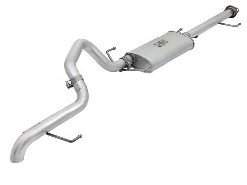 Afe - Advance Flow Engineering - 49-06038 | AFE Power Scorpion 2-1/2 IN Aluminized Steel Cat-Back Hi-Tuck Exhaust System (2007-2018 FJ Cruiser V6-4.0L)