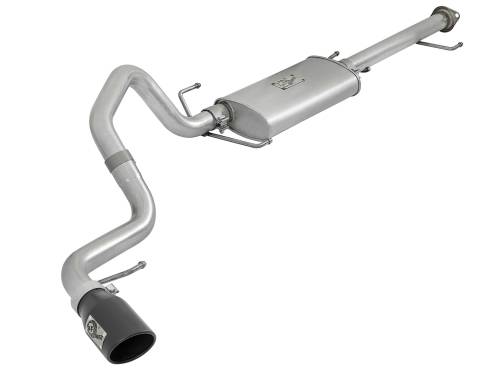 Afe - Advance Flow Engineering - 49-06039-B | AFE Power Scorpion 2-1/2 IN Aluminized Steel Cat-Back Exhaust System w/ Black Tip (2007-2018 FJ Cruiser V6-4.0L)