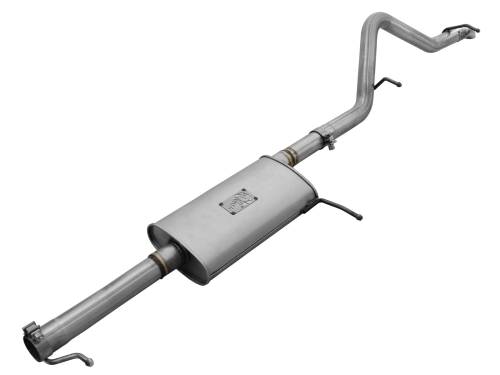 Afe - Advance Flow Engineering - 49-08040 | AFE Power Scorpion 2-1/2 IN Aluminized Steel Cat-Back Hi-Tuck Exhaust System (2007-2018 Wrangler JK V6-3.6L/3.8L)