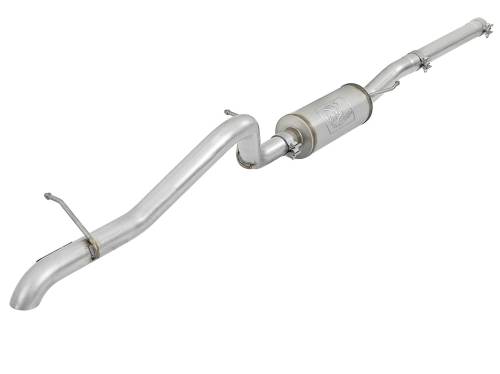 Afe - Advance Flow Engineering - 49-08055 | AFE Power Scorpion 2-1/2 IN Aluminized Steel Cat-Back Hi-Tuck Exhaust System (2007-2018 Wrangler JK V6-3.6L/3.8L)