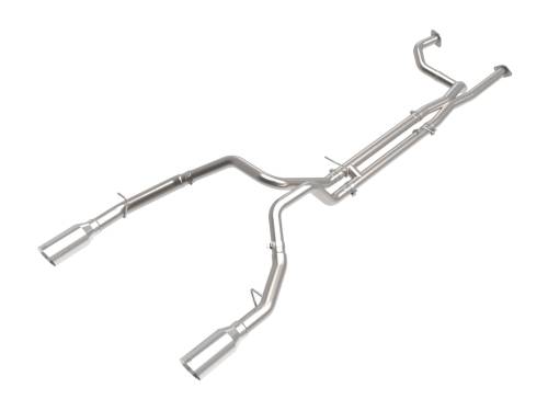 Afe - Advance Flow Engineering - 49-32084-P | AFE Power Vulcan Series 3 IN 304 Stainless Steel Cat-Back Exhaust System w/Polished Tip (2021-2024 1500 TRX V8-6.2L sc)