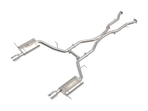 Afe - Advance Flow Engineering - 49-32086-P | aFe Power MACH Force-Xp 2-1/2 Inch 304 Stainless Steel Cat-Back Exhaust System For Dodge Durango V6-3.6L/V8-5.7L | Polished Tips