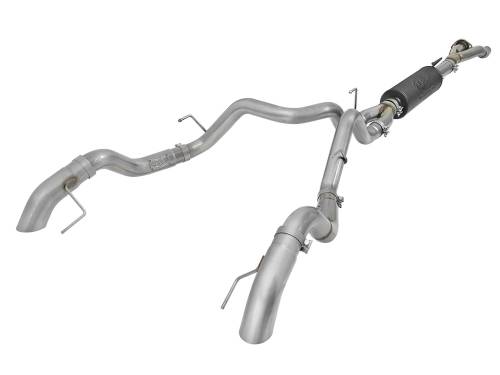 Afe - Advance Flow Engineering - 49-33095 | AFE Power MACH Force-Xp 3 IN 304 Stainless Cat-Back Hi-Tuck Exhaust System (2017-2019 F150 Pickup V6-3.5L tt)