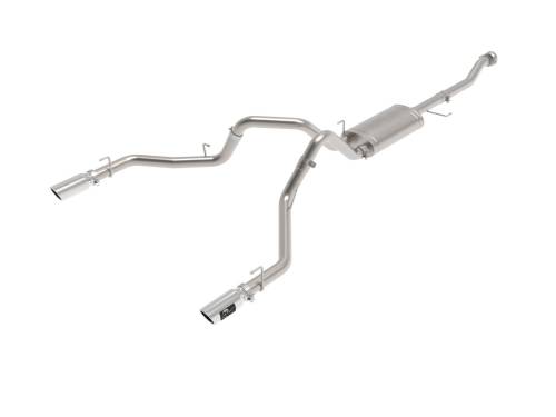 Afe - Advance Flow Engineering - 49-33127-P | aFe Power Vulcan Series 3 Inch 304 Stainless Steel Cat-Back Exhaust System With Polished Tip For F-150 V6-2.7L (tt)/3.5L (tt)/V8-5.0L