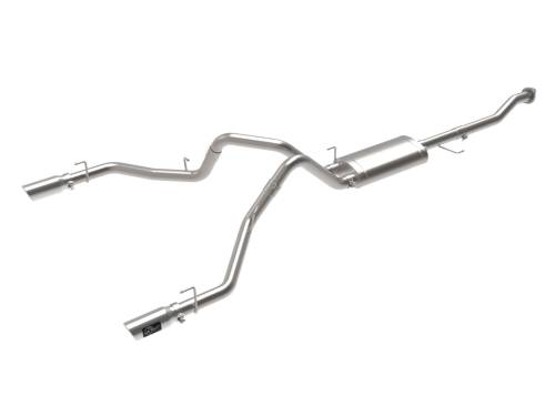 Afe - Advance Flow Engineering - 49-33130-P | AFE Power Vulcan Series 3 IN 304 Stainless Steel Cat-Back Exhaust System w/Polished Tip (2015-2020 F150 Pickup V8-5.0L)