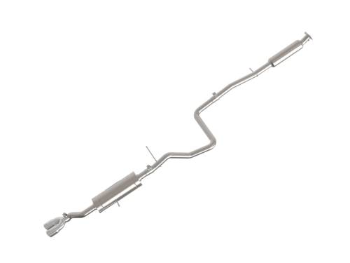 Afe - Advance Flow Engineering - 49-33134-P | AFE Power Takeda 2-1/4 IN 304 Stainless Steel Cat-Back Exhaust System w/ Polished Tip (2014-2019 Fiesta L4-1.6L)